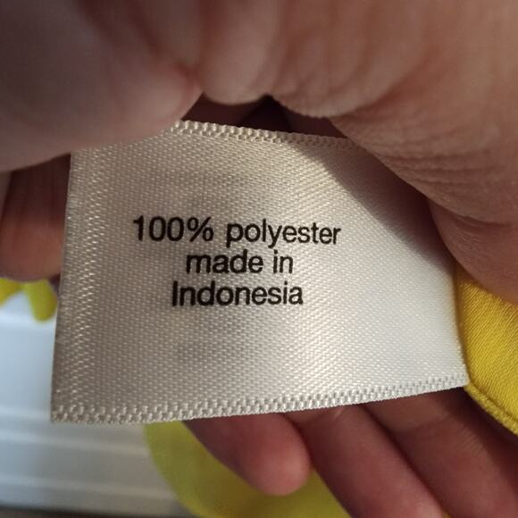 Lane Bryant Tank Womens Size 20 Lightweight Longer Length Flowy Loose Fit Yellow - Picture 5 of 9